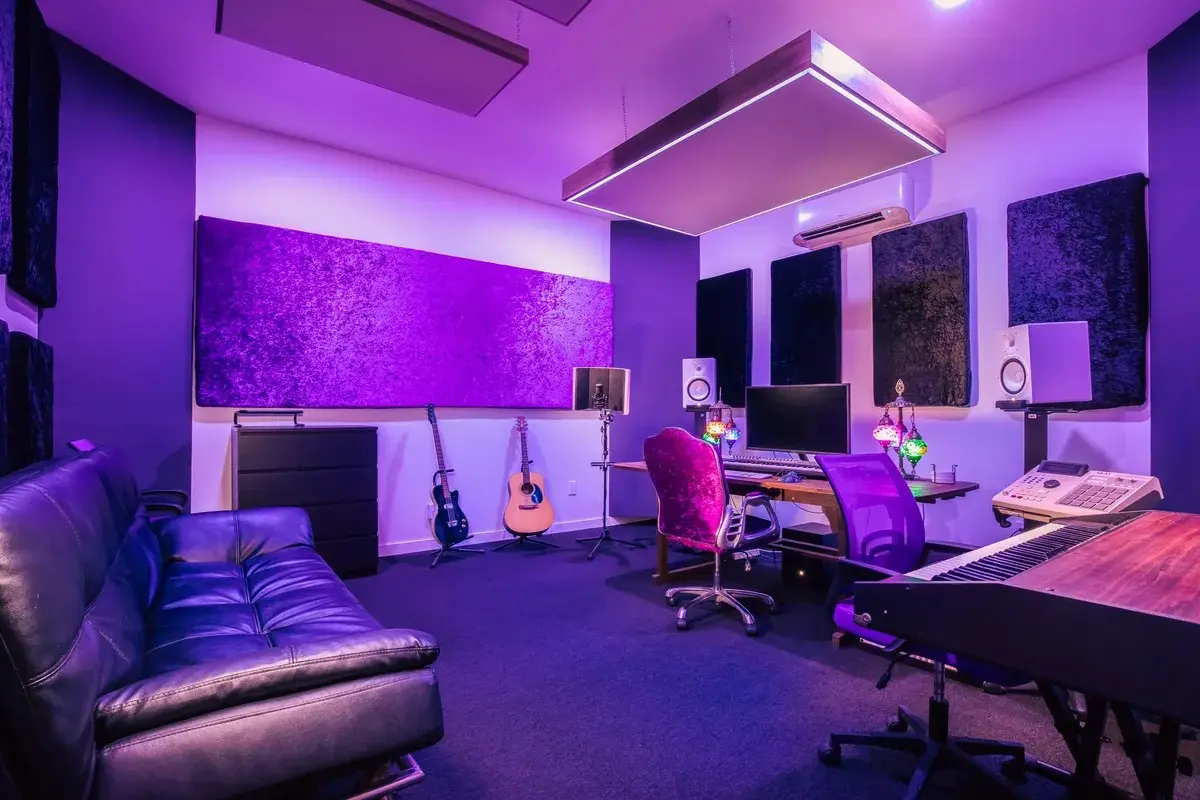 Recording Room With Equipment's